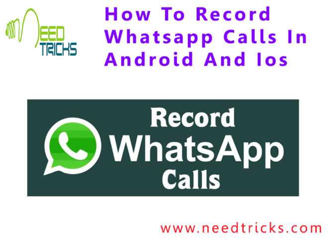 How To Record Whatsapp Calls In Android And Ios 2760