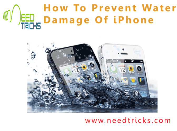 How To Prevent Water Damage Of iPhone