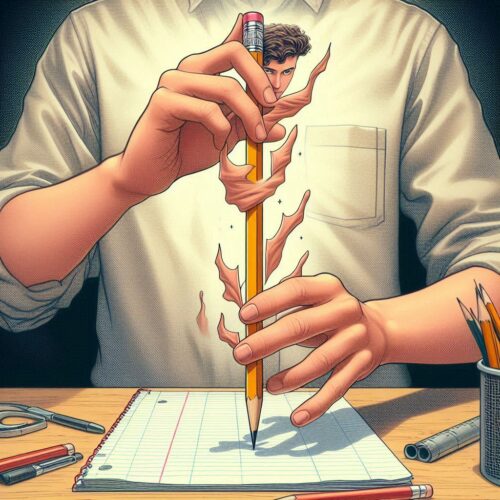 How to Perform the Perplexing Pencil Trick: Make a Pencil Seem to Magically Stick to Your Hands