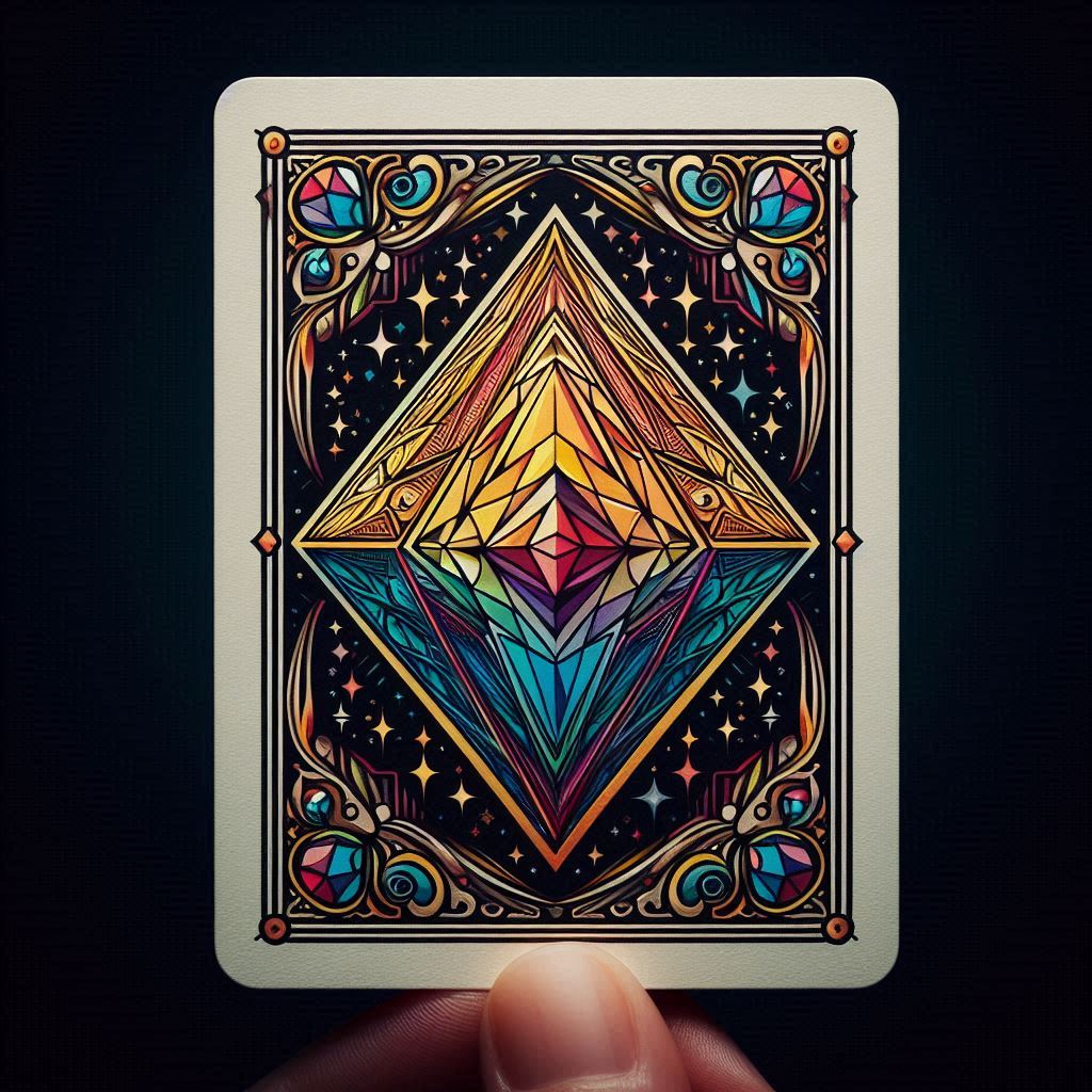 Sympathetic Diamond A Colour Changing Card Trick