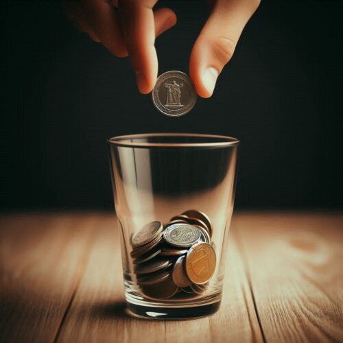 Coin In The Glass Trick The Vanishing Coin Illusion