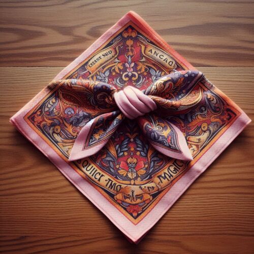 Quick Tie Handkerchiefs Trick A Knot of Magic