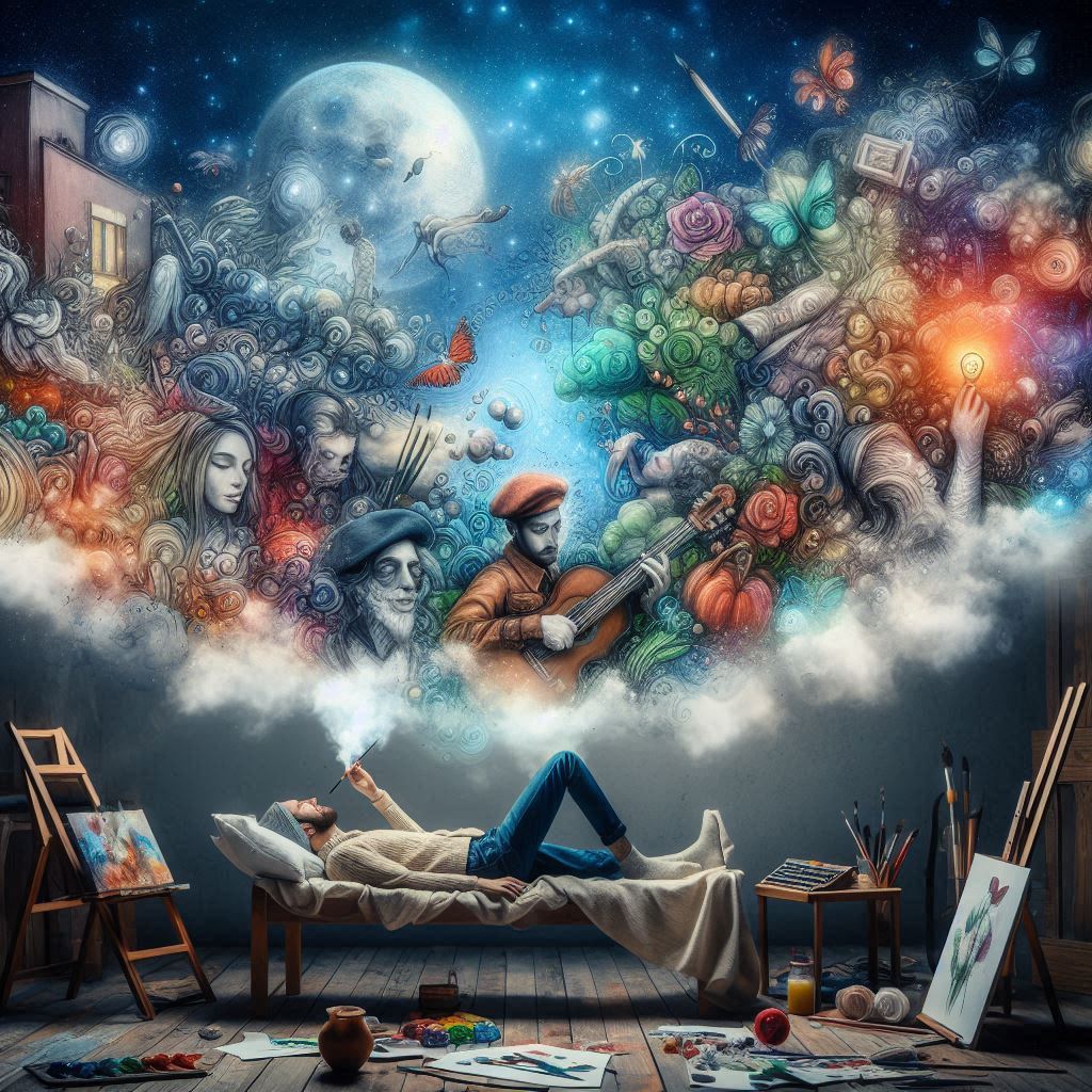 The Artist Dream A Magical Illusion That Brings Art to Life