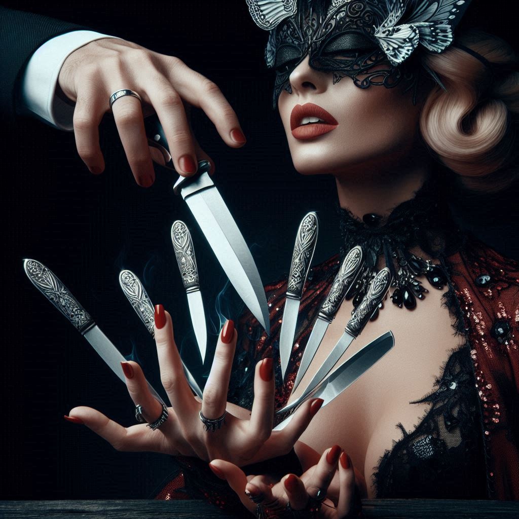 The Queen of Knives Magic Trick A Daring Illusion for the Brave