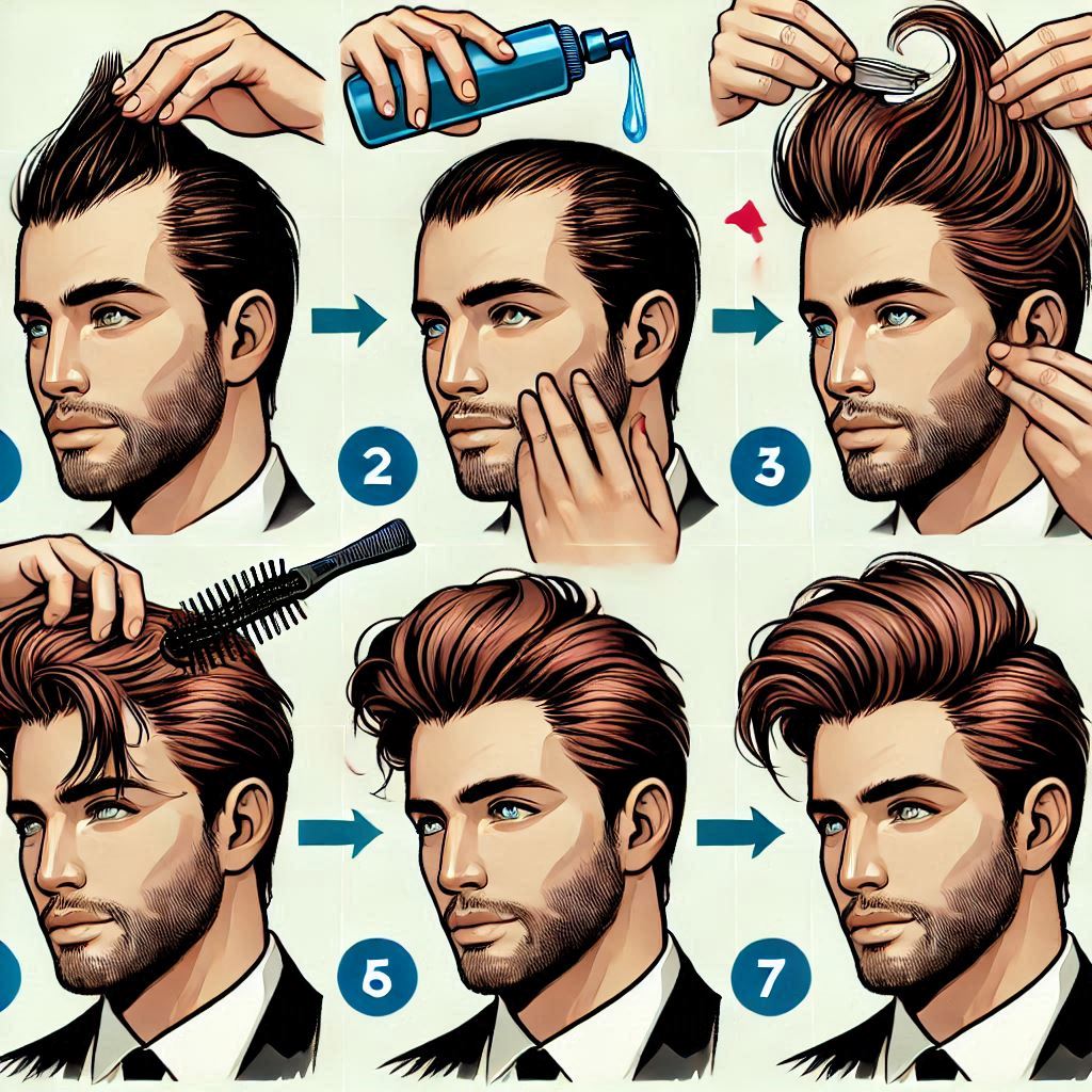 How to Add Volume to Hair for Men Step-by-Step Guide