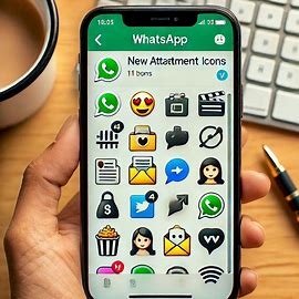 WhatsApp Introduces New Icons in Attachment Sheet