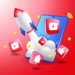 rocket boosting youtube digital marketing with smartphone 112255 1456
