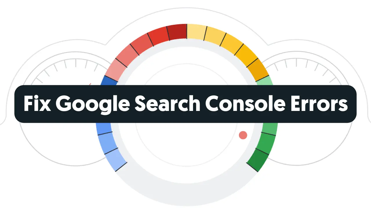 fix google search console errors