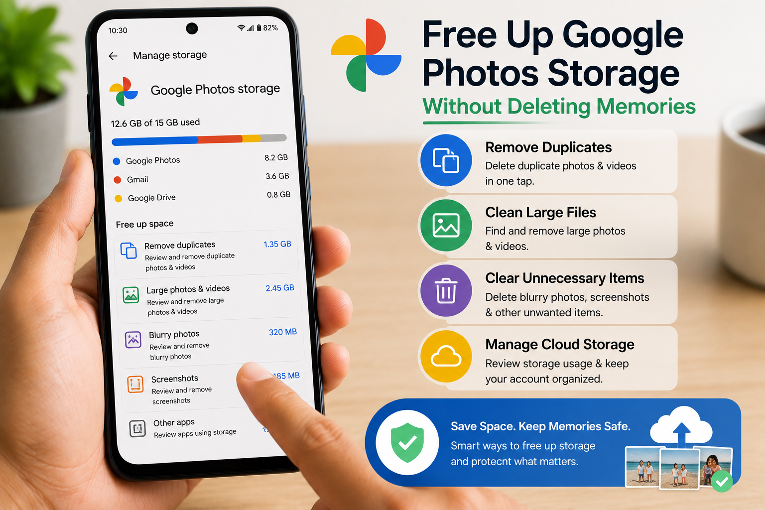 How to Free Up Google Photos Storage