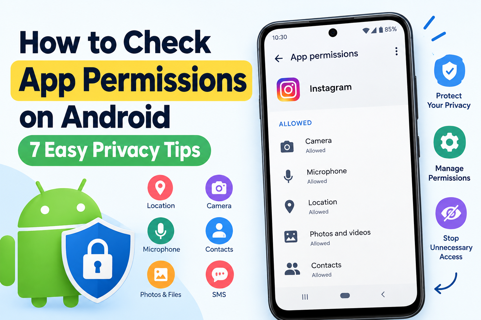 How to Check App Permissions on Android
